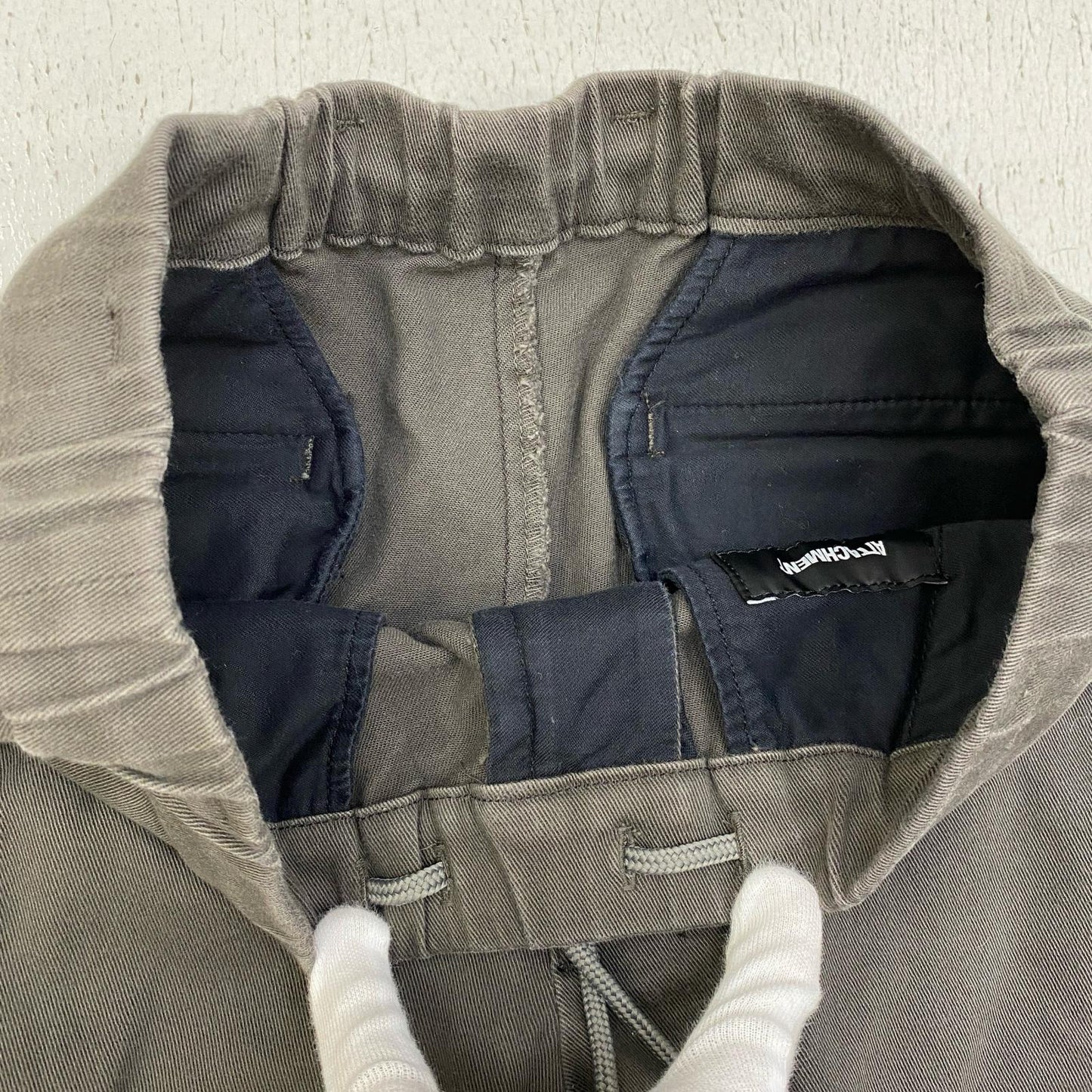 ATTACHMENT | アタッチメント STRETCH TWILL BIKER EASY PANTS パンツ AP12-235 ブラック サイズ：2【加古川店】