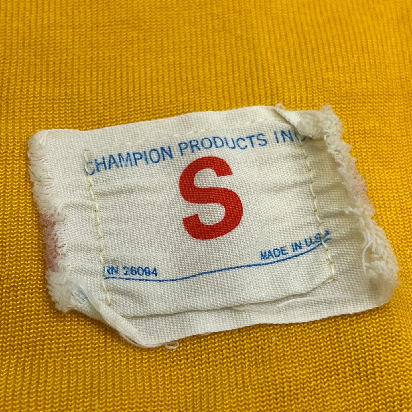 Champion | チャンピオン hawk eyes 長袖Ｔシャツ イエロー サイズ：S【加古川店】
