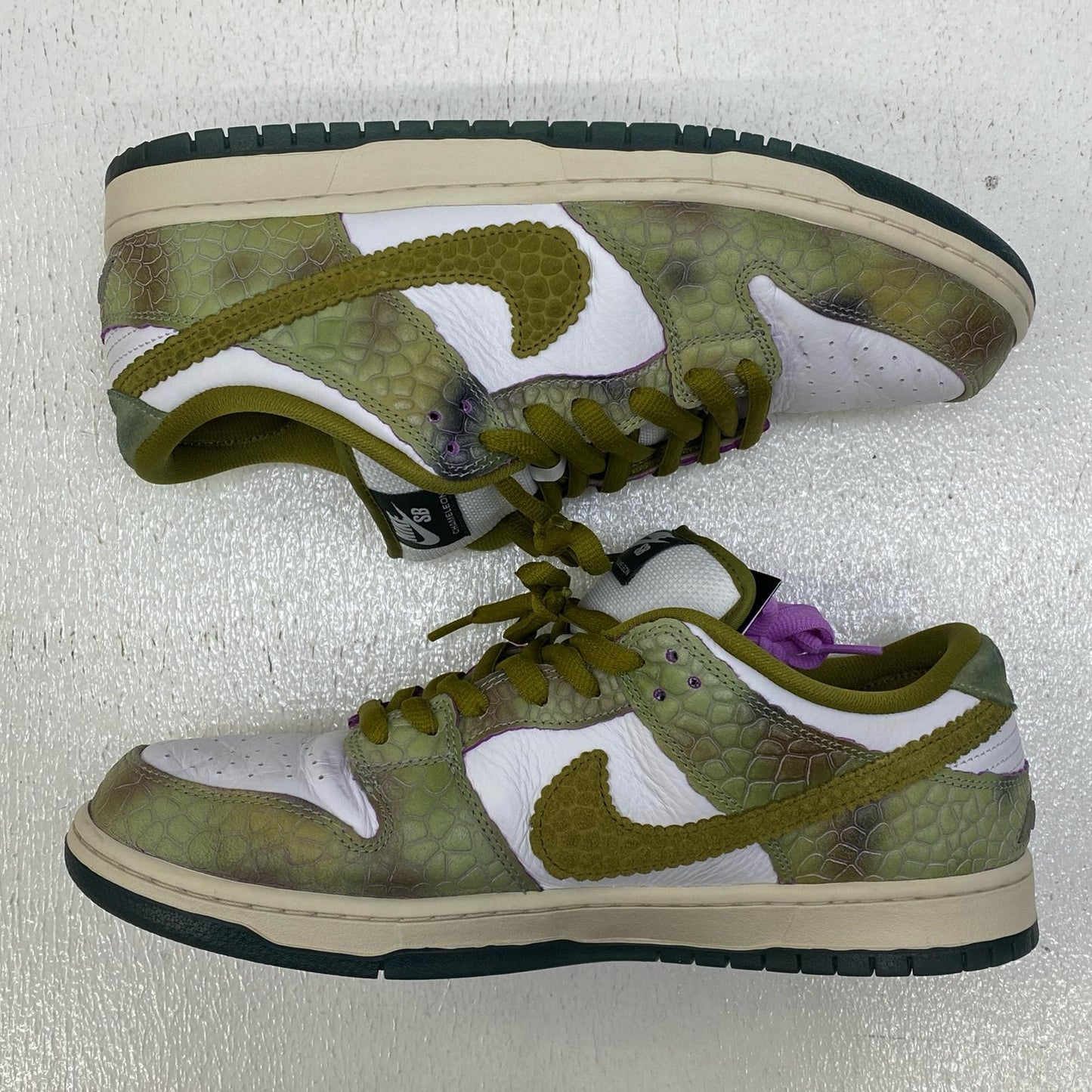 NIKE | ナイキ SB Dunk Low Pro White and Pacific Moss スニーカー HJ3386-300 カーキ 30cm【加古川店】