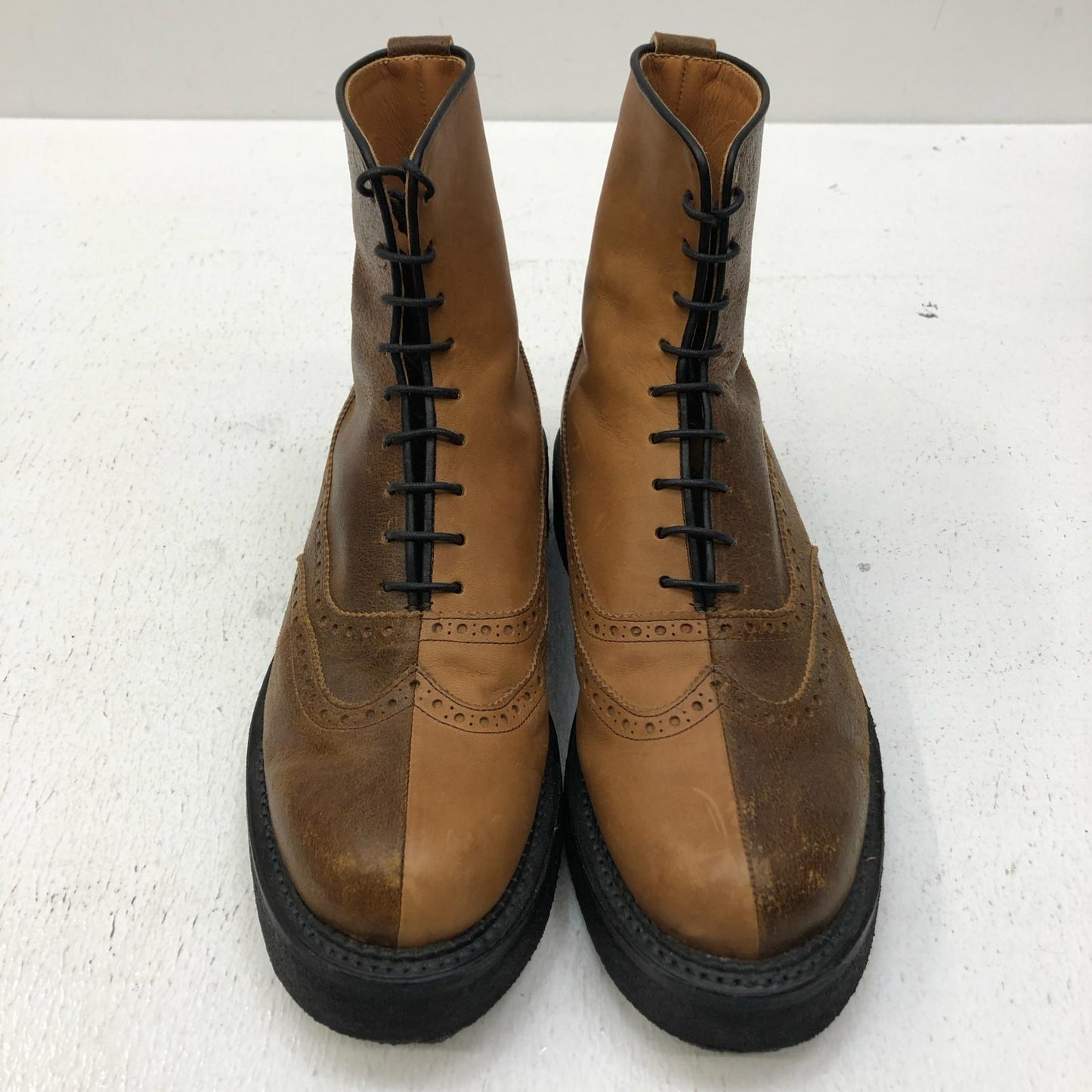 kids love gaite アシンメトリーブーツ ブーツ 135 003 サイズ7 ブラウン【加古川店】