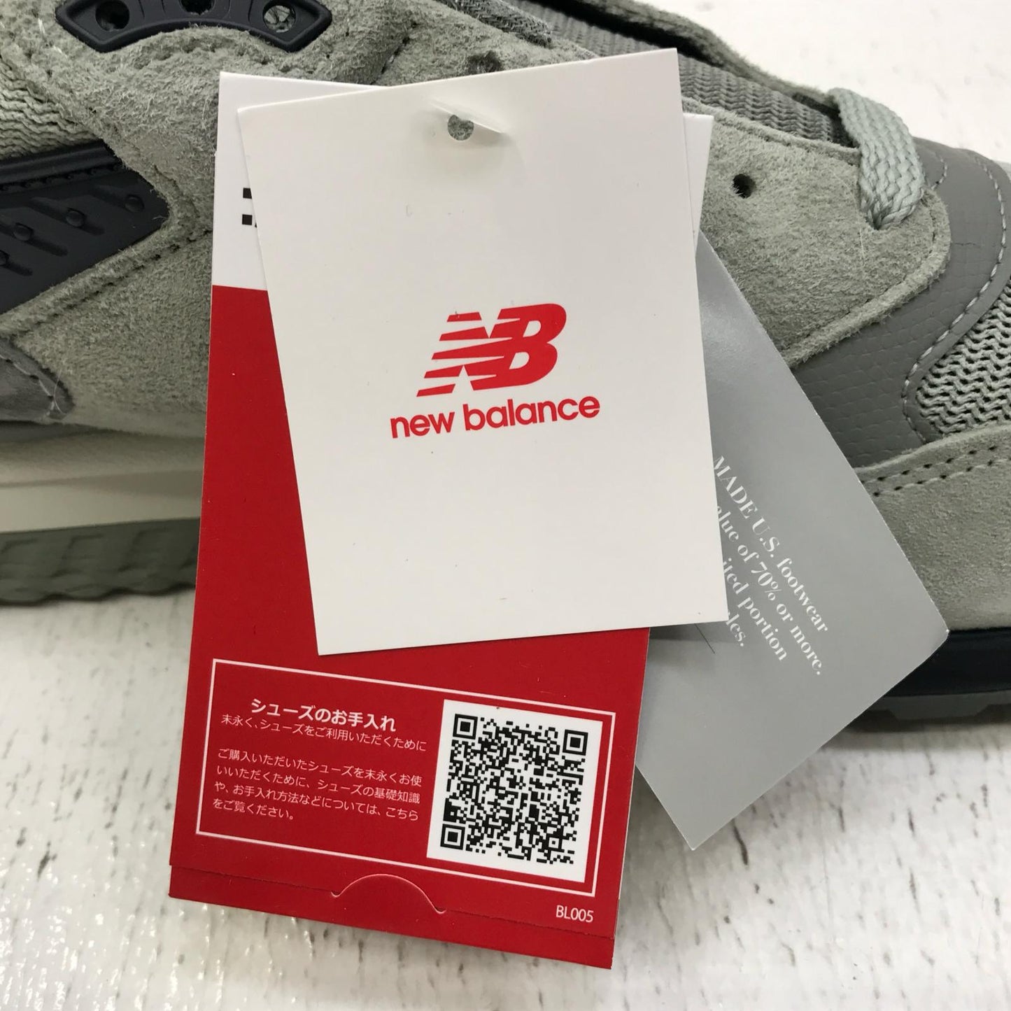 NEW BALANCE | ニューバランス LOT:998:x WTAPS スニーカー U998WT グレー【加古川店】