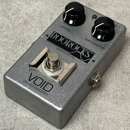 BOOROCKS | ブロックス VOID Crunch-Booster CR-1 楽器 オーバードライブ 【送料無料】ハイミッドにピークを持つブリティッシュサウンド【箱・説明書付き】【加古川店】