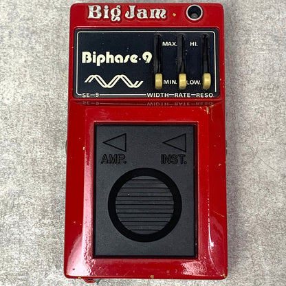 Big Jam | ビッグジャム Big Jam Biphase SE-9 楽器 その他エフェクター 【送料無料】揺れ幅エグめの強烈なフェイザー【加古川店】