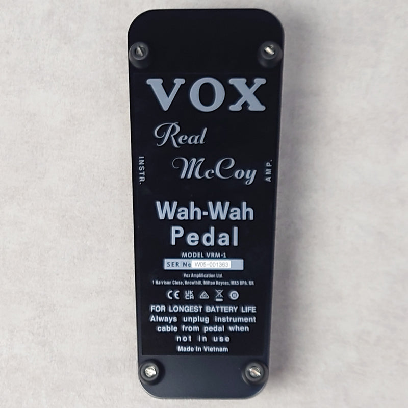 【新品】 VOX | ヴォックス ワウ Real Mccoy Wah VRM-1 楽器 ワウ・ダイナミクス系 Real Mccoy Wah VRM-1【加古川店】