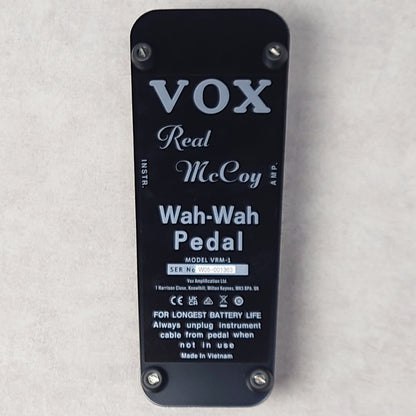 【新品】 VOX | ヴォックス ワウ Real Mccoy Wah VRM-1 楽器 ワウ・ダイナミクス系 Real Mccoy Wah VRM-1【加古川店】