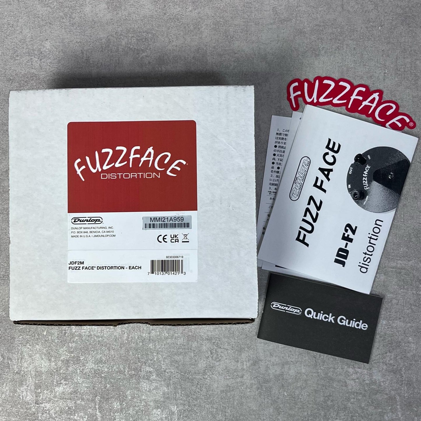 【新品】 Jim Dunlop | ジムダンロップ 楽器 JDF2 FUZZ FACE DISTORTION【加古川店】