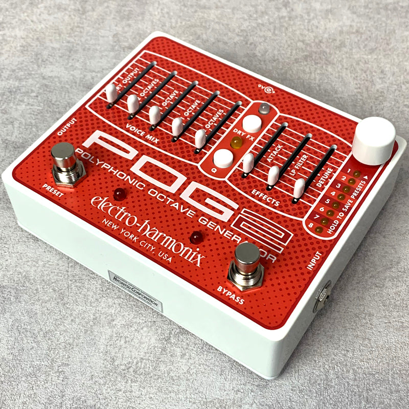 【新品】 Electro-Harmonix | エレクトロハーモニクス オクターバー POG2 楽器 モジュレーション POG2【加古川店】