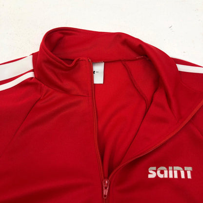 SAINT MICHAEL | セントマイケルセイントマイケル TRACK JACKET/SAINT/RED ジャージ SM-YS1-0000-073 レッド サイズ：M【加古川店】