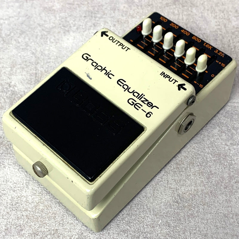 BOSS | ボス イコライザー GE-6 Graphic Equalizer ACA Japan 楽器 GE-6 Graphic Equalizer ACA Japan【加古川店】
