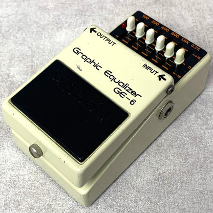 BOSS | ボス イコライザー GE-6 Graphic Equalizer ACA Japan 楽器 GE-6 Graphic Equalizer ACA Japan【加古川店】