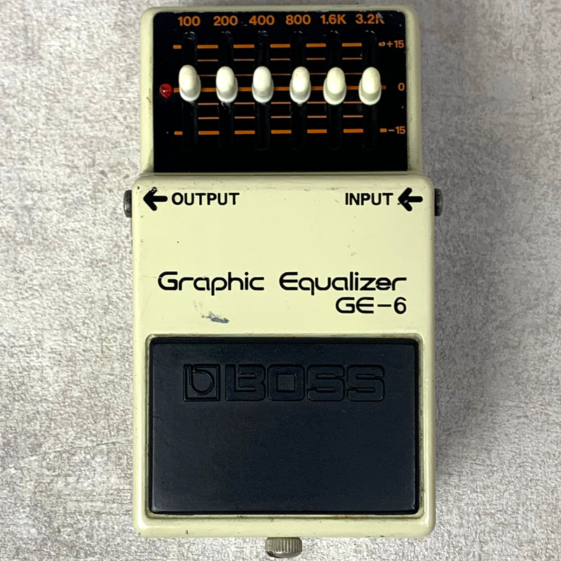 BOSS | ボス イコライザー GE-6 Graphic Equalizer ACA Japan 楽器 GE-6 Graphic Equalizer ACA Japan【加古川店】