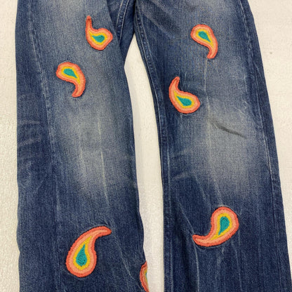 Paul Smith | ポール・スミス PAISLEY EMBROIDERED JEANS デニムパンツ 263121 301PE インディゴ サイズ：M【加古川店】