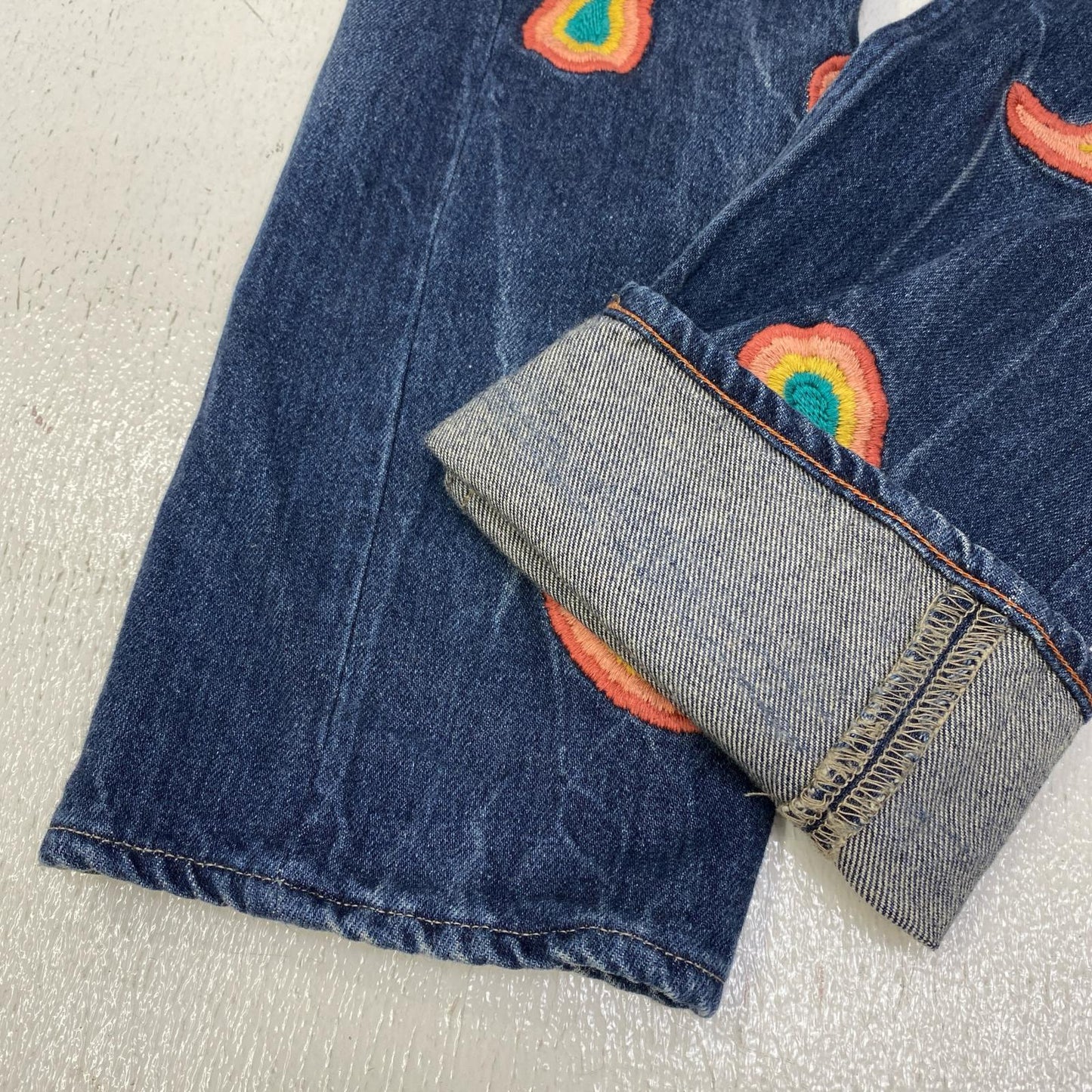 Paul Smith | ポール・スミス PAISLEY EMBROIDERED JEANS デニムパンツ 263121 301PE インディゴ サイズ：M【加古川店】