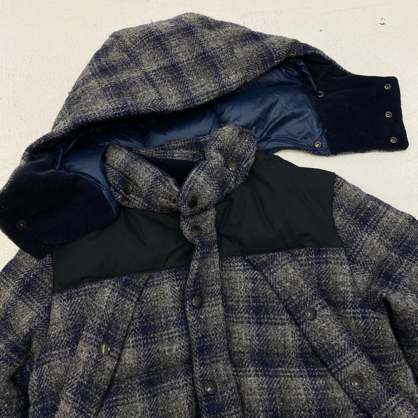 THE NORTH FACE PURPLE LABEL | ザノースフェイスパープルレーベル ×HARRIS TWEED ダウンジャケット ND2285N サイズ：S【加古川店】