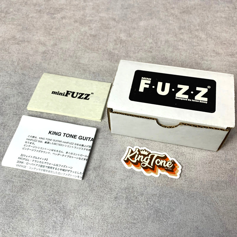 KING TONE GUITAR | キングトーンギター ファズ 楽器 miniFUZZ Si【加古川店】