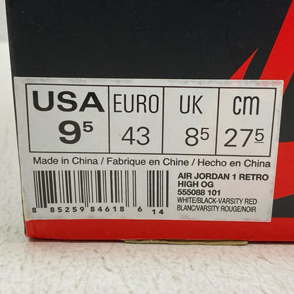NIKE | ナイキ Air Jordan 1 Retro High スニーカー 555088-101 レッド【加古川店】