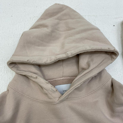 stein | シュタイン OVERSIZED REBUILD SWEAT HOODED パーカー ST.109 ベージュ サイズ：S【加古川店】