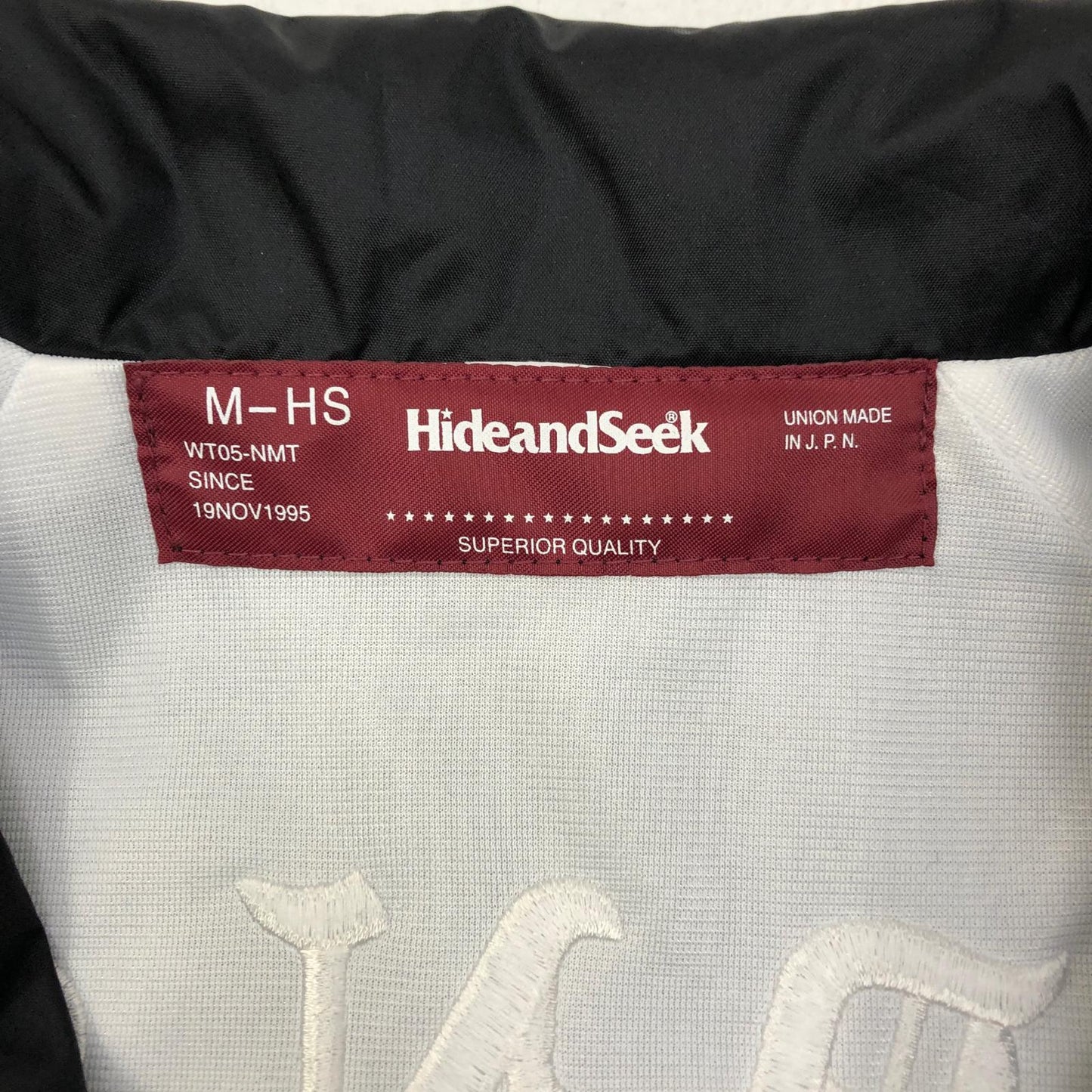 HIDE AND SEEK | ハイドアンドシーク LOVE US TEAM Jacket その他アウター HJ-080222 ブラック サイズ：M【加古川店】