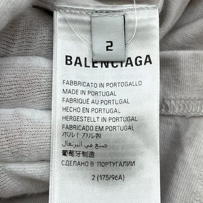 BALENCIAGA | バレンシアガ BFRND Series Inside-Out T-Shirt 半袖Ｔシャツ 787358 TQVG8 ホワイト サイズ：2【加古川店】