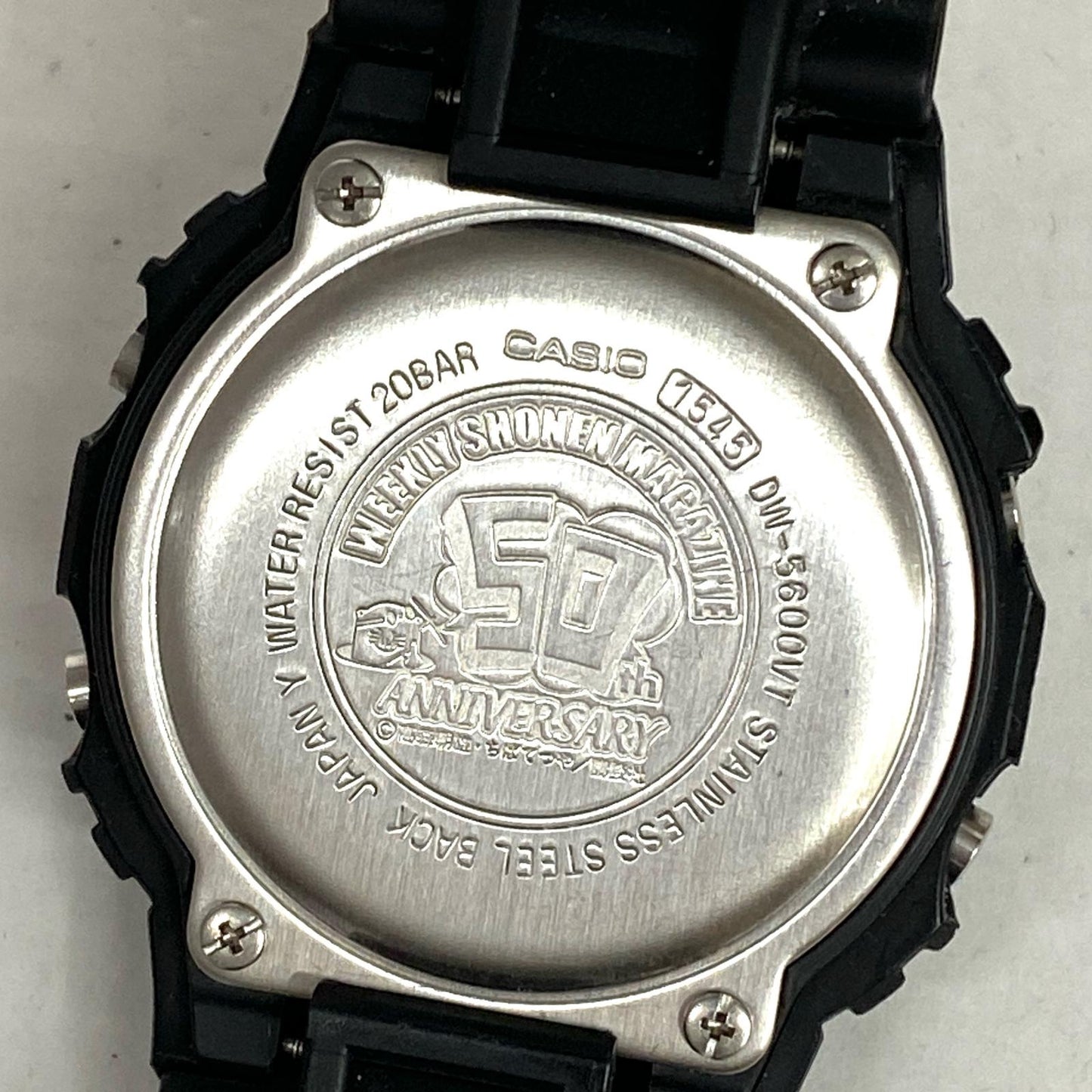 G-SHOCK | ジーショック あしたのジョー マガジン50周年記念モデル 腕時計 DW-5600VT-JOE ブラック【加古川店】