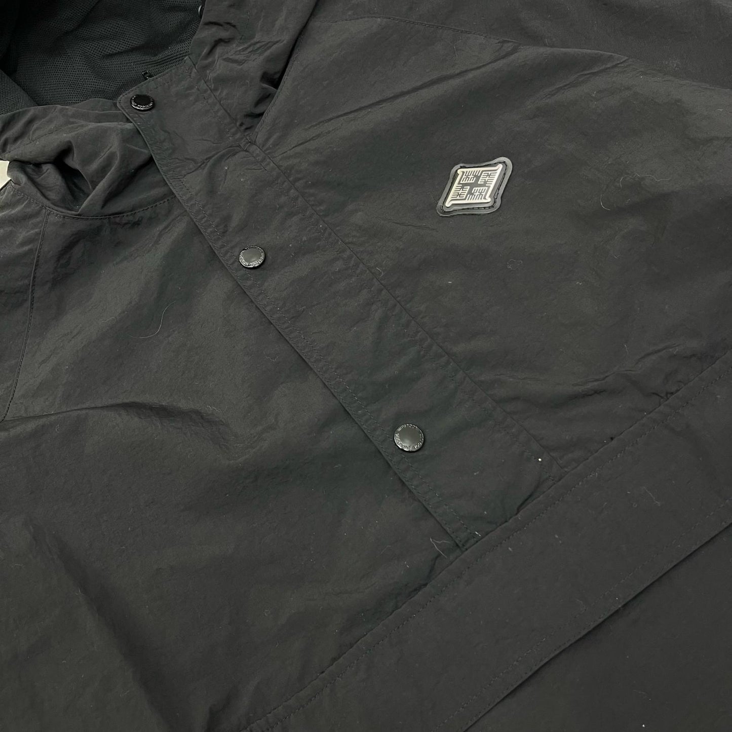 BUDSPOOL | バッズプール SIDE STRIPED NYLON ANORAK JACKET その他アウター ブラック サイズ：M【加古川店】