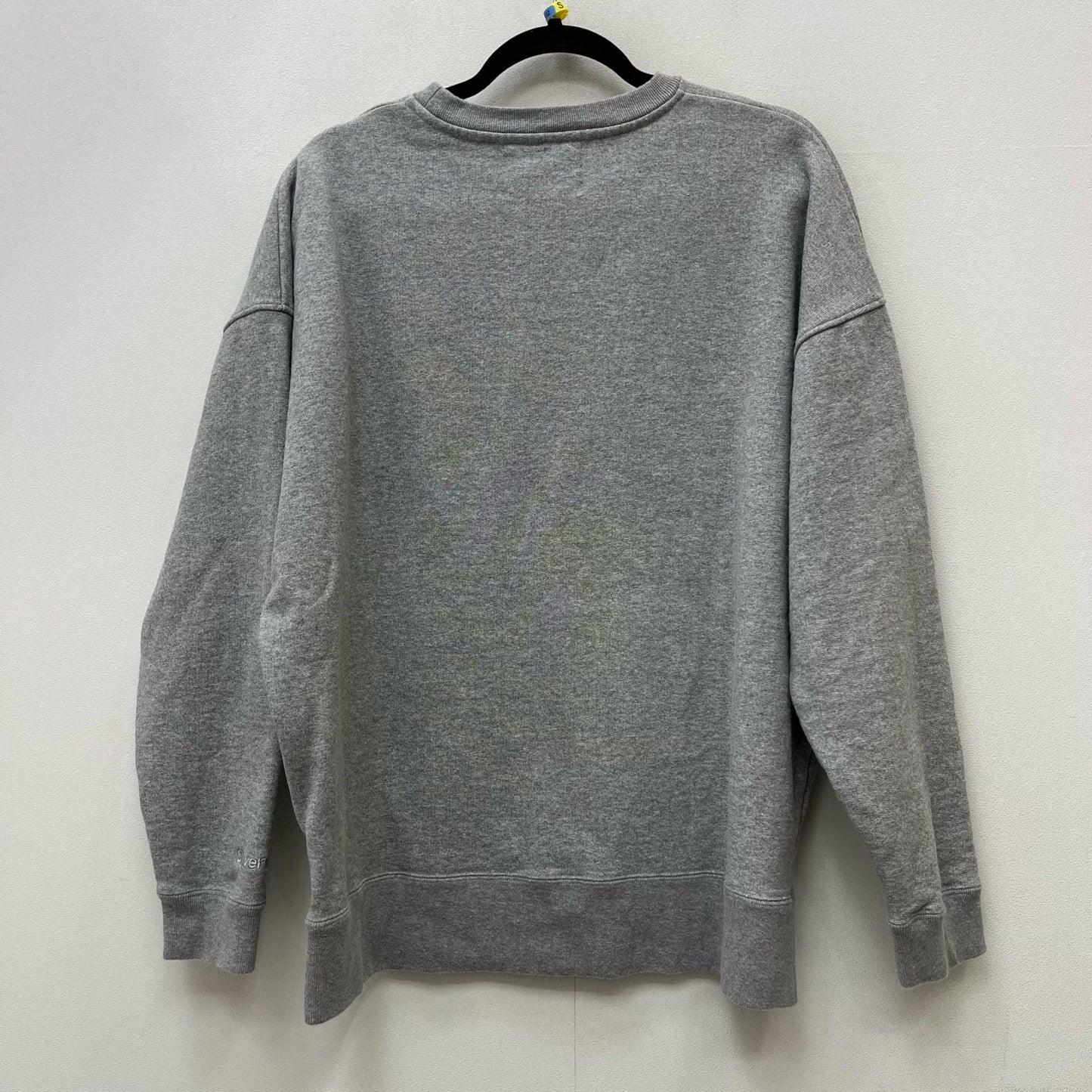 CLOVERU | クローバル Wide Crew Sweat NAME CARD スウェット CLFW-2402 グレー サイズ：M【加古川店】
