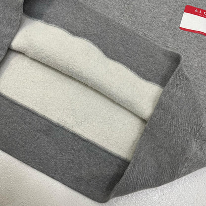 CLOVERU | クローバル Wide Crew Sweat NAME CARD スウェット CLFW-2402 グレー サイズ：M【加古川店】