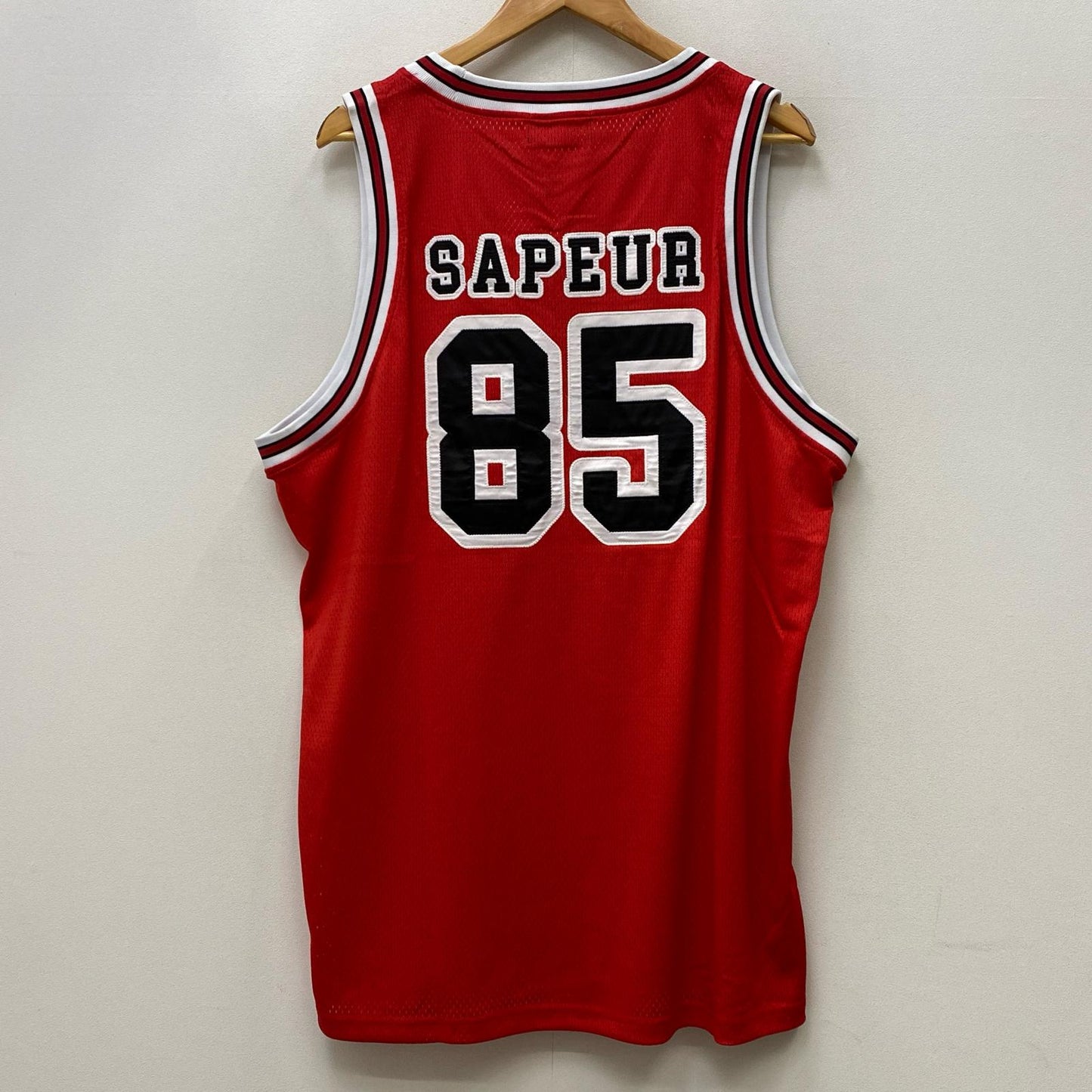 SAPEur | サプール BASKET TANK TOP タンクトップ A0023-345 レッド サイズ：XL【加古川店】