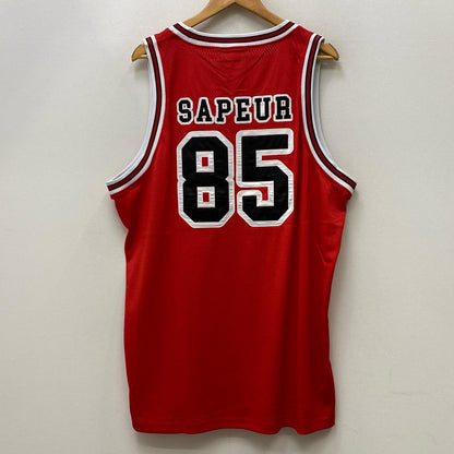 SAPEur | サプール BASKET TANK TOP タンクトップ A0023-345 レッド サイズ：XL【加古川店】