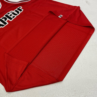 SAPEur | サプール BASKET TANK TOP タンクトップ A0023-345 レッド サイズ：XL【加古川店】