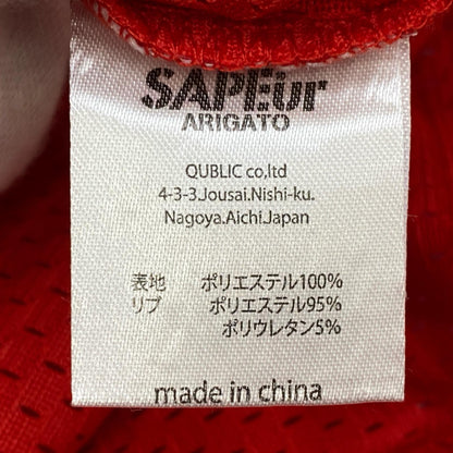 SAPEur | サプール BASKET TANK TOP タンクトップ A0023-345 レッド サイズ：XL【加古川店】