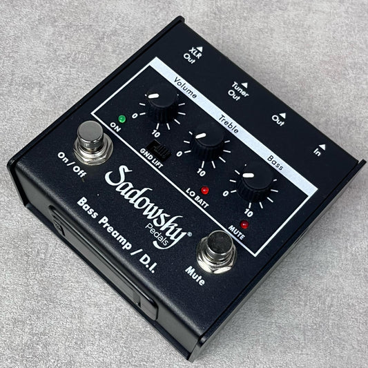 【新品】 Sadowsky | サドウスキー 楽器 SBP-1 Bass Preamp V2【加古川店】