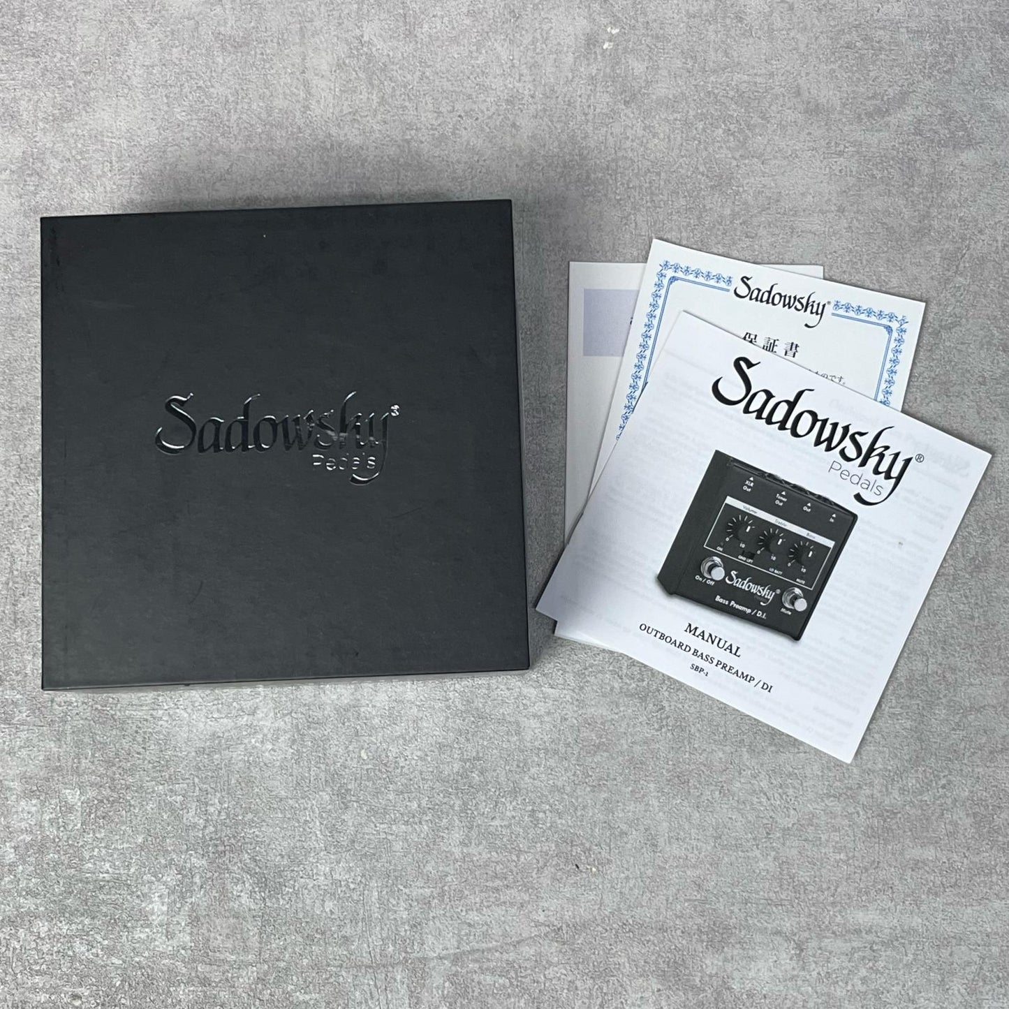 【新品】 Sadowsky | サドウスキー 楽器 SBP-1 Bass Preamp V2【加古川店】