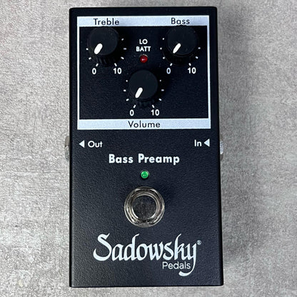 【新品】 Sadowsky | サドウスキー 楽器 SBP-2 Bass Preamp V2【加古川店】