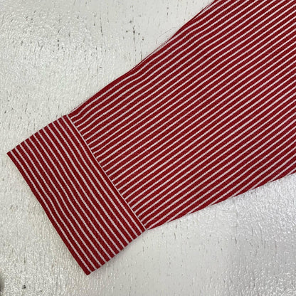 Stripe Half Zip その他アウター レッド サイズ：XL【加古川店】