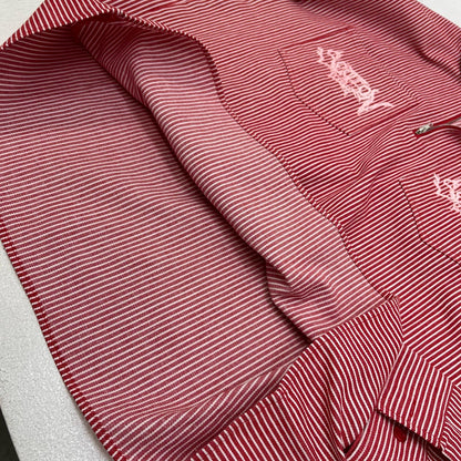 Stripe Half Zip その他アウター レッド サイズ：XL【加古川店】