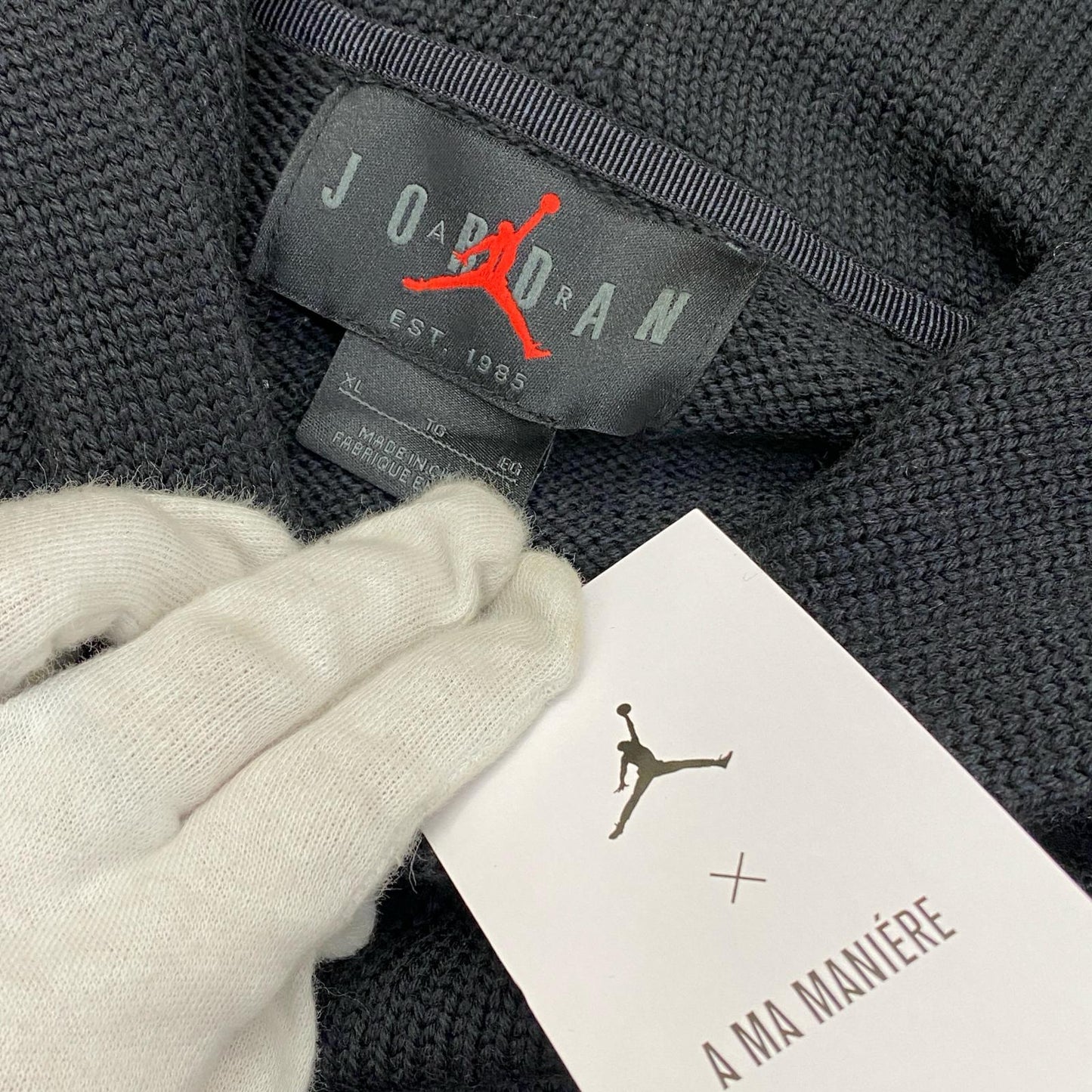 JORDAN | ジョーダン M J AMM HOODIE SWEATER セーター fn0611-010 ブラック サイズ：XL【加古川店】