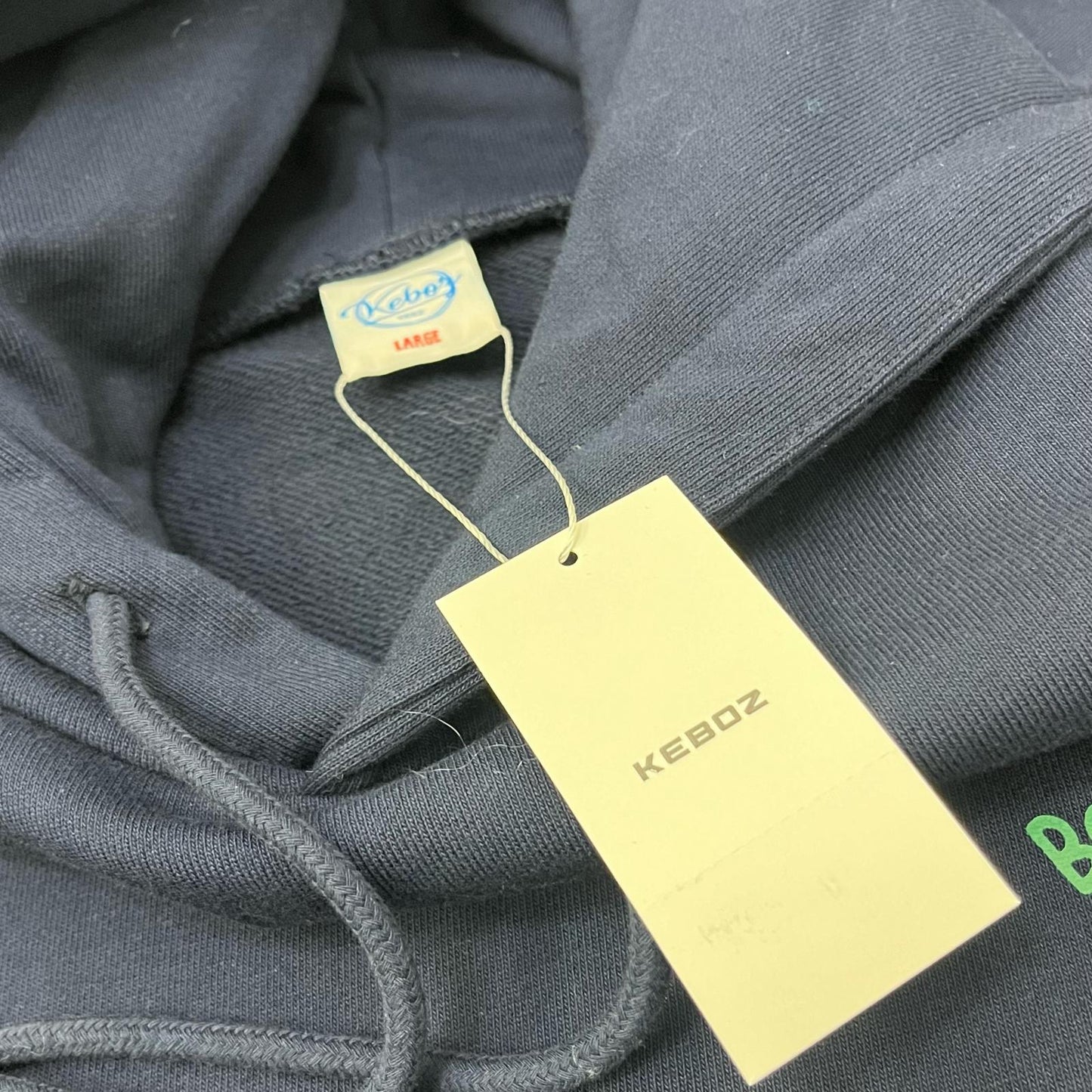 KEBOZ | ケボズ BDR SWEAT HOODIE パーカー KBZFW24HD025 ネイビー サイズ：L【加古川店】