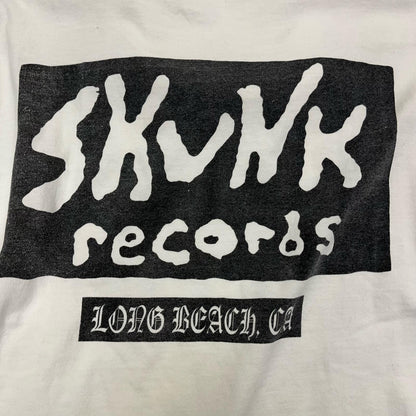 SUBLIME:SKUNK RECORD 半袖Ｔシャツ ホワイト【加古川店】