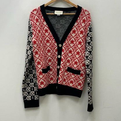 GUCCI | グッチ ジャカードスター ダイヤモンドパターンカーディガン カーディガン 595480 XKA0V サイズ：S【加古川店】