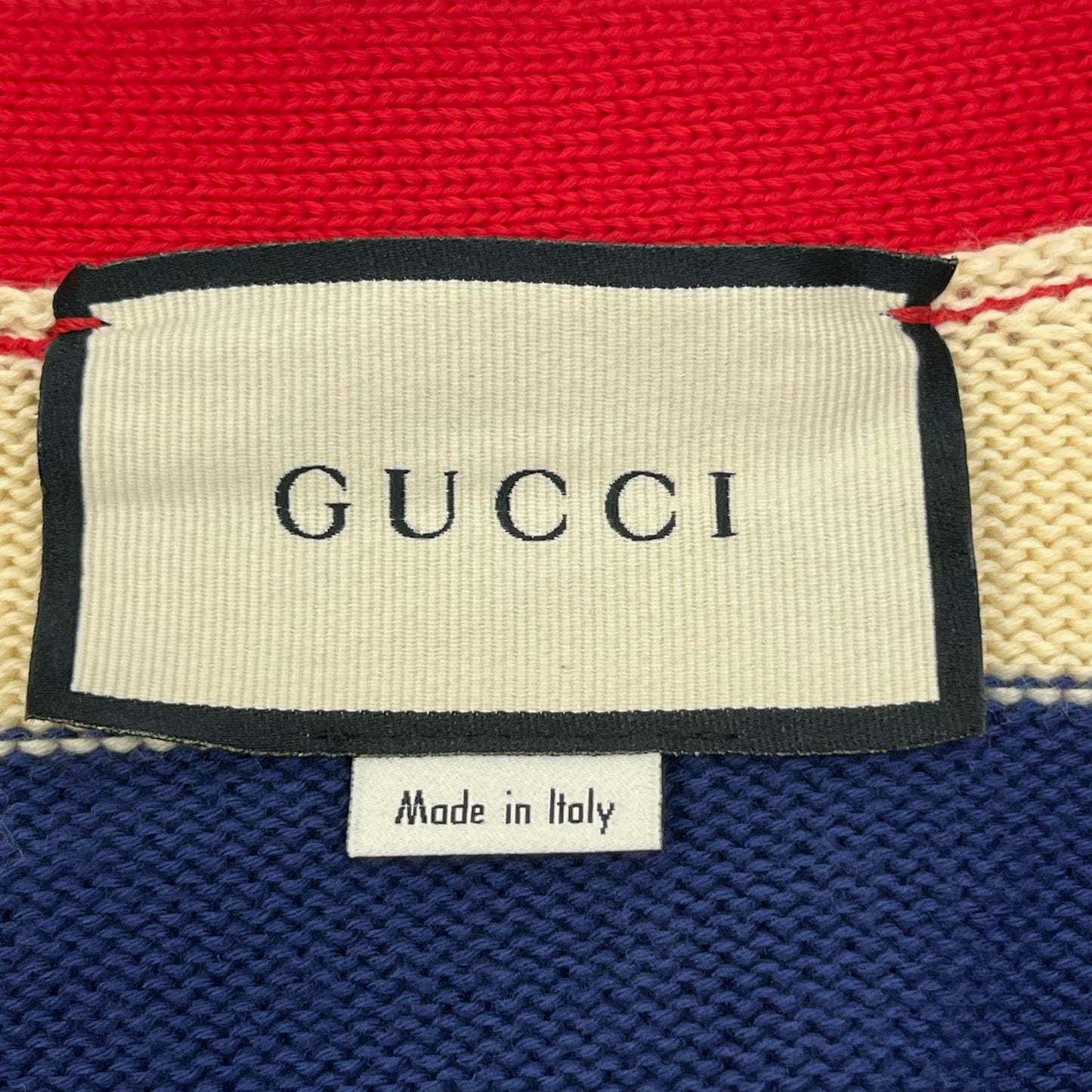 GUCCI | グッチ GG インターロッキング エンブロイダリー ニット カーディガン 576801 XKAUJ サイズ：M【加古川店】