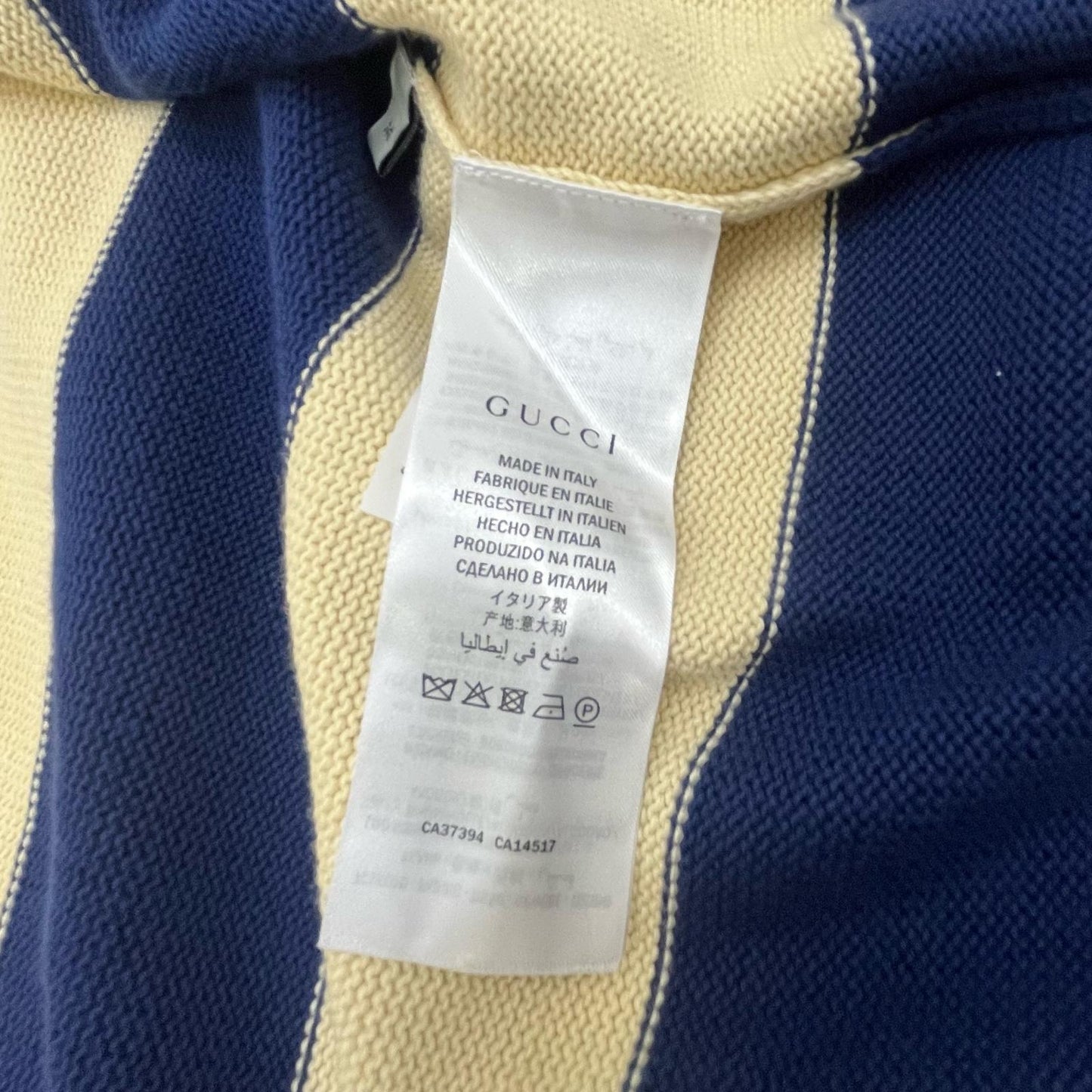GUCCI | グッチ GG インターロッキング エンブロイダリー ニット カーディガン 576801 XKAUJ サイズ：M【加古川店】
