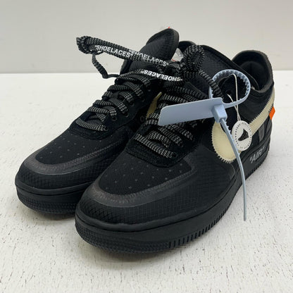 NIKE | ナイキ Off-White × Nike Air Force 1 Low スニーカー ao4606-001 ブラック 26.5cm【加古川店】