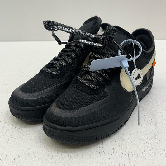 NIKE | ナイキ Off-White × Nike Air Force 1 Low スニーカー ao4606-001 ブラック 26.5cm【加古川店】