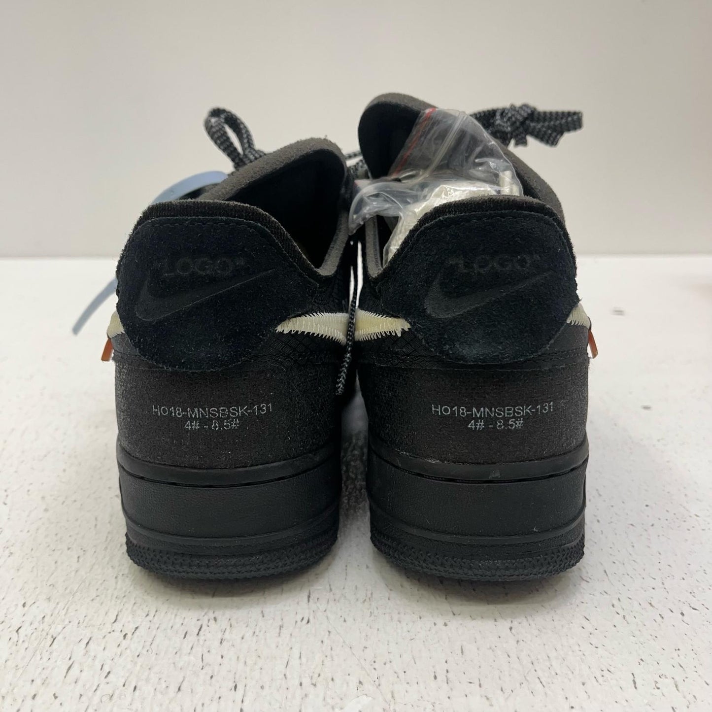 NIKE | ナイキ Off-White × Nike Air Force 1 Low スニーカー ao4606-001 ブラック 26.5cm【加古川店】