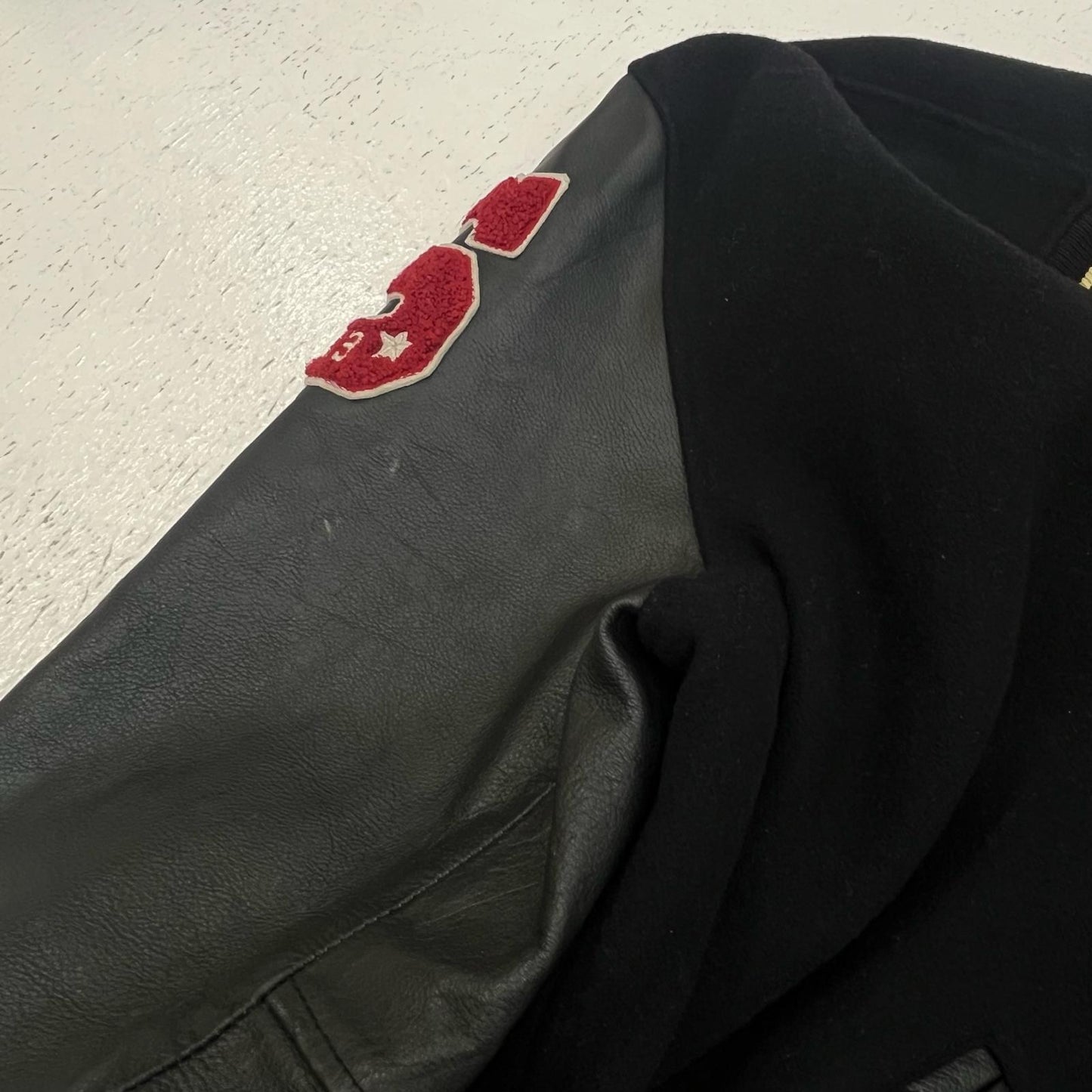 schott | ショット レザーパッチ スタジャン ブラック【加古川店】