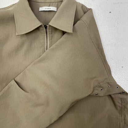 Jieda | ジエダ DRAPING CHINO ZIP JACKET その他アウター JIE-24S-SH02 ベージュ サイズ：1【加古川店】