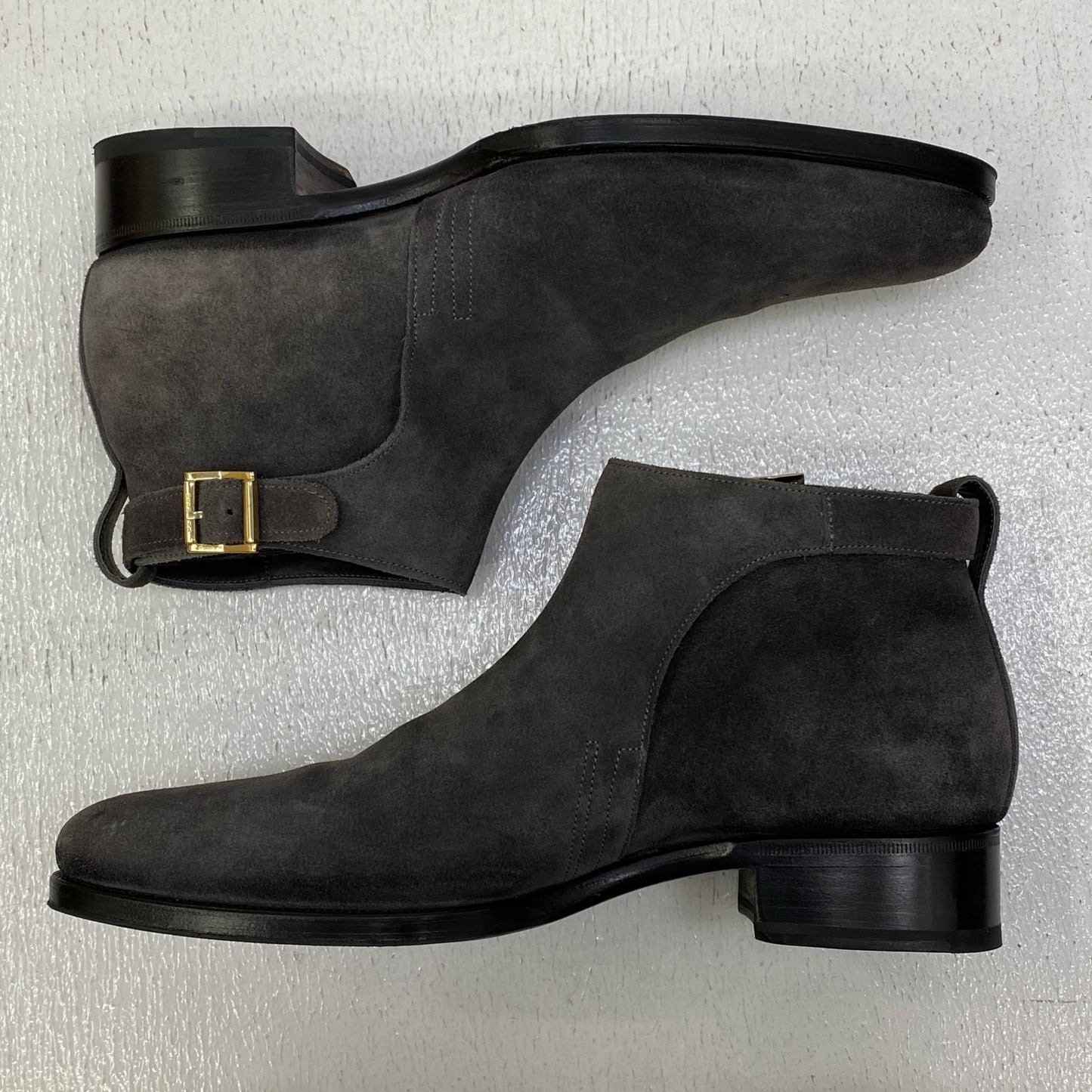 SUEDE BOOTS ブーツ グレー【加古川店】