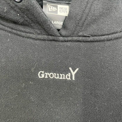 Ground Y | グラウンドワイ New Era Logo Sweat パーカー GT-T85-095 ブラック サイズ：3【加古川店】