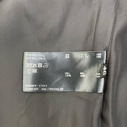 THE RERACS | ザリラクスザリアルマッコイズ standcollar wool jacket その他アウター 21fw-rebl-274j ダークネイビー サイズ：46【加古川店】